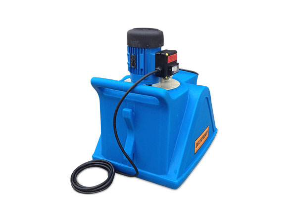 DT-EK-Pumpe Rückansicht