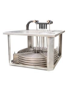 Echangeur de chaleur comme refroidisseurpar immersion